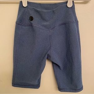 Five dance wear athletic shorts blue girls YXL